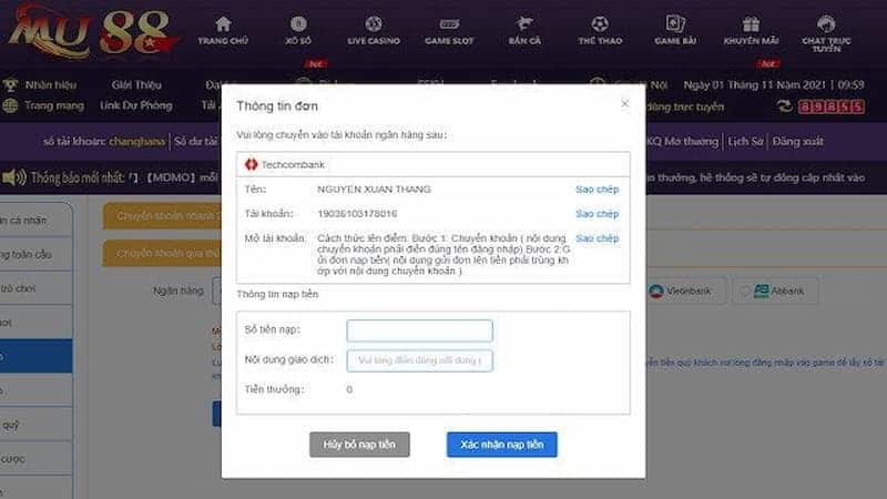 Thanh toán nhanh online